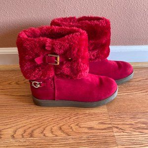 GBG Los Angeles Red 'Adlea' cold weather boots - Size 7.5M - Worn once
